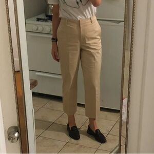 Theory Cropped Straight Leg Chino